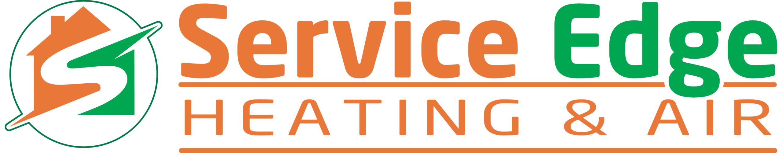 Company logo for Service Edge Heating & Air in Fayetteville, NC.
